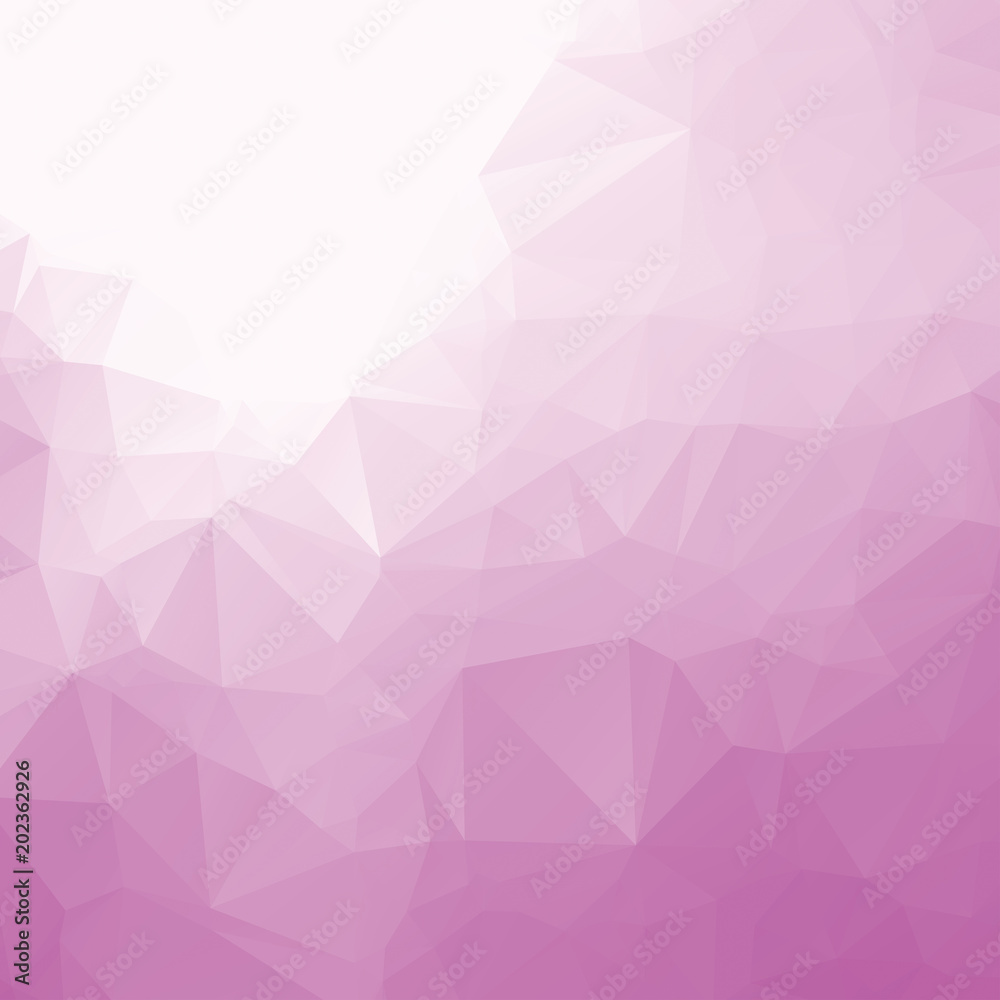 Obraz premium Abstract pink triangle geometrical background . Vector illustrat