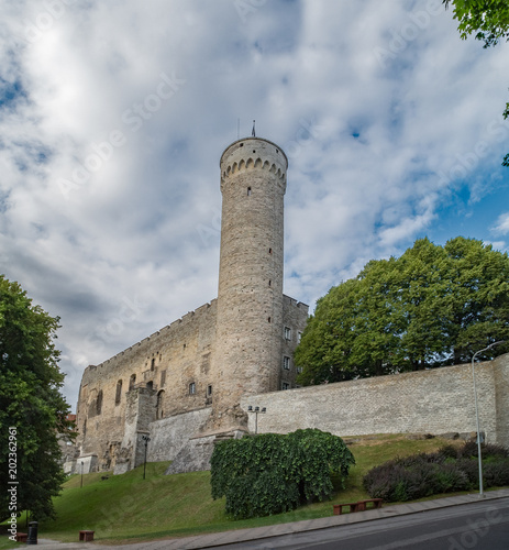 Medieval fortness in Tallinn, Estonia
