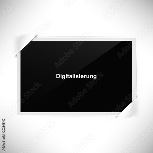 Foto Rahmen Querformat - Digitalisierung