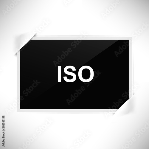Foto Rahmen Querformat - ISO