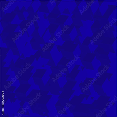 background of cube blue shapes