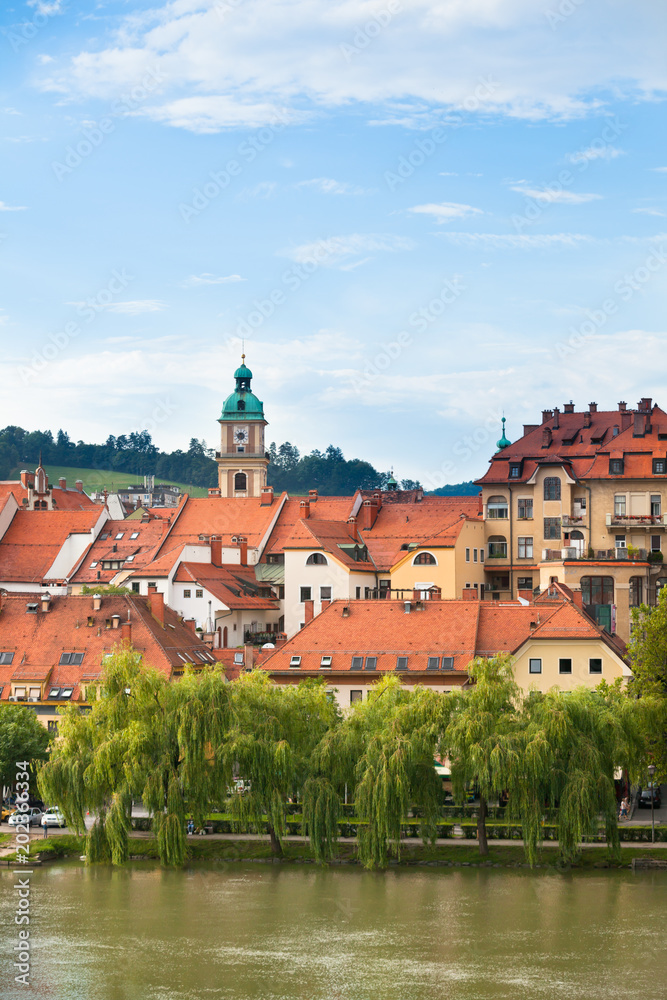 Maribor city view, Slovenia