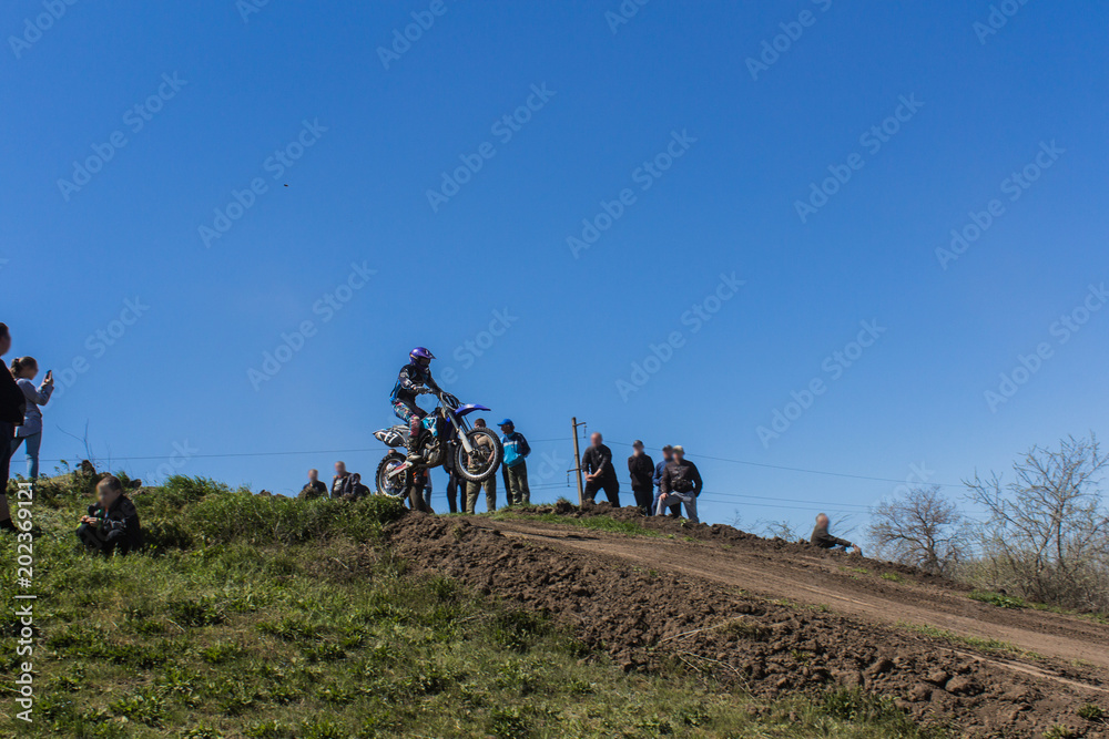 Footage from the spring motocross championship