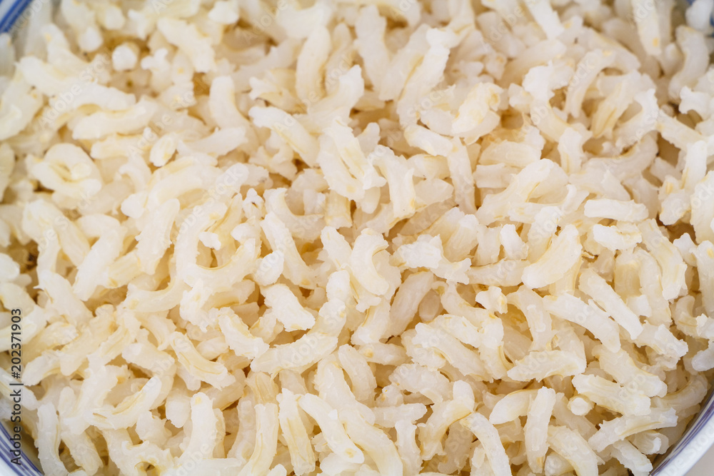 Bol de riz complet cuit Bol de riz complet cuit