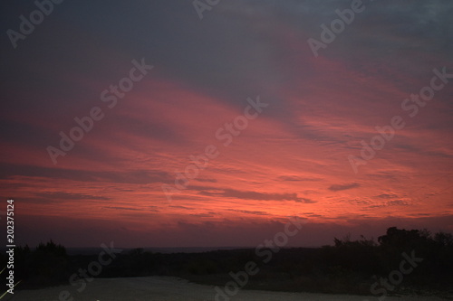 colorful sunset in the desert © Jennifer Pierce
