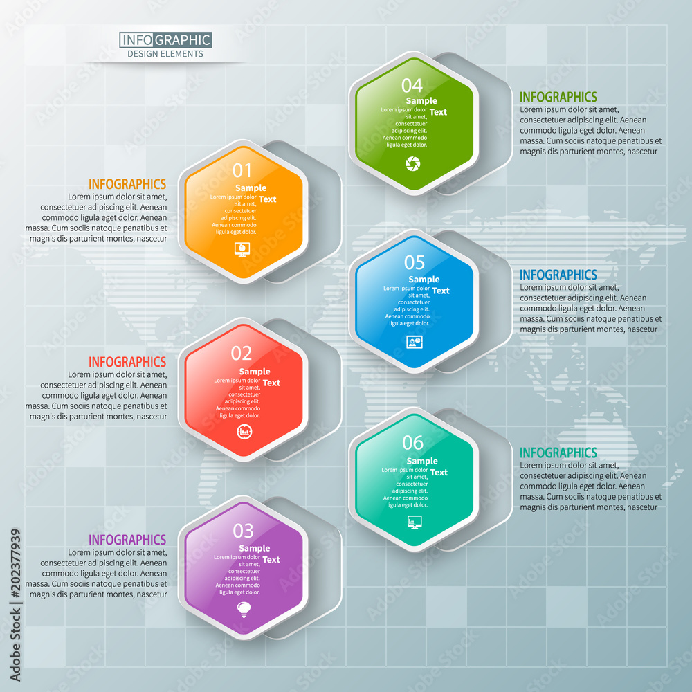 Abstract 3D Paper Infographics Abstract 3D Paper Infographics