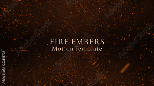 Fire Embers Title