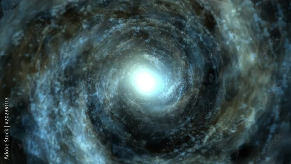 4k Abstract energy vortex universe tunnel fireworks particle hole eddy travel background.
