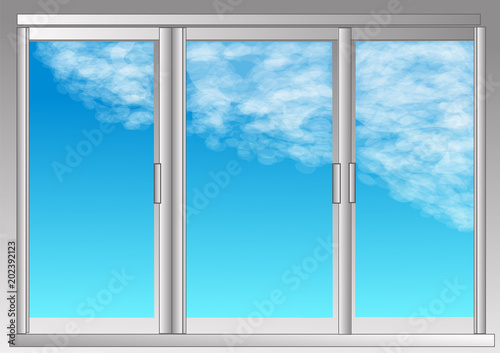 window and sky