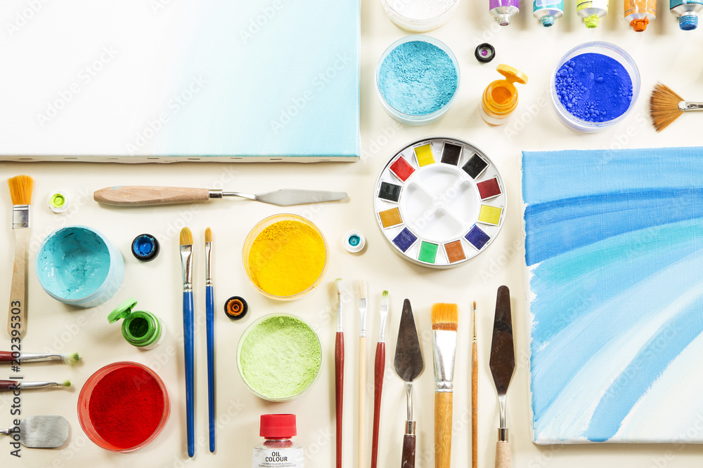 Fototapeta premium Painting equipment