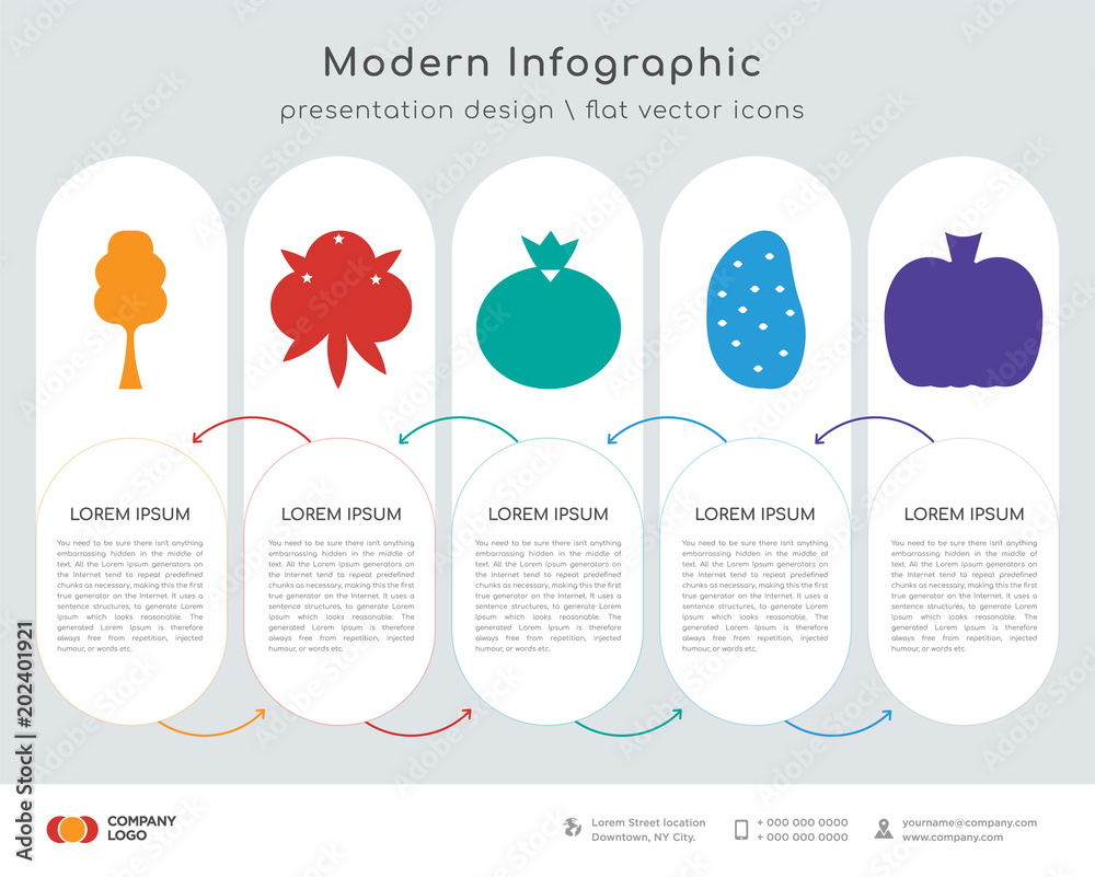 broccoli infographics design