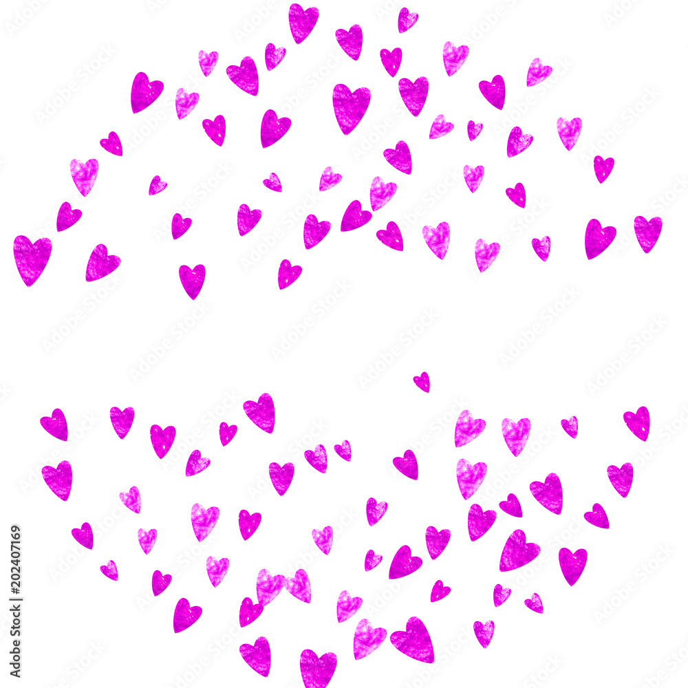Mothers day background with pink glitter confetti. Isolated heart symbol in rose color. Postcard for mothers day background. Love theme for flyer, special business offer, promo. Women holiday design Mothers day background with pink glitter confetti. Isolated heart symbol in rose color. Postcard for mothers day background. Love theme for flyer, special business offer, promo. Women holiday design
