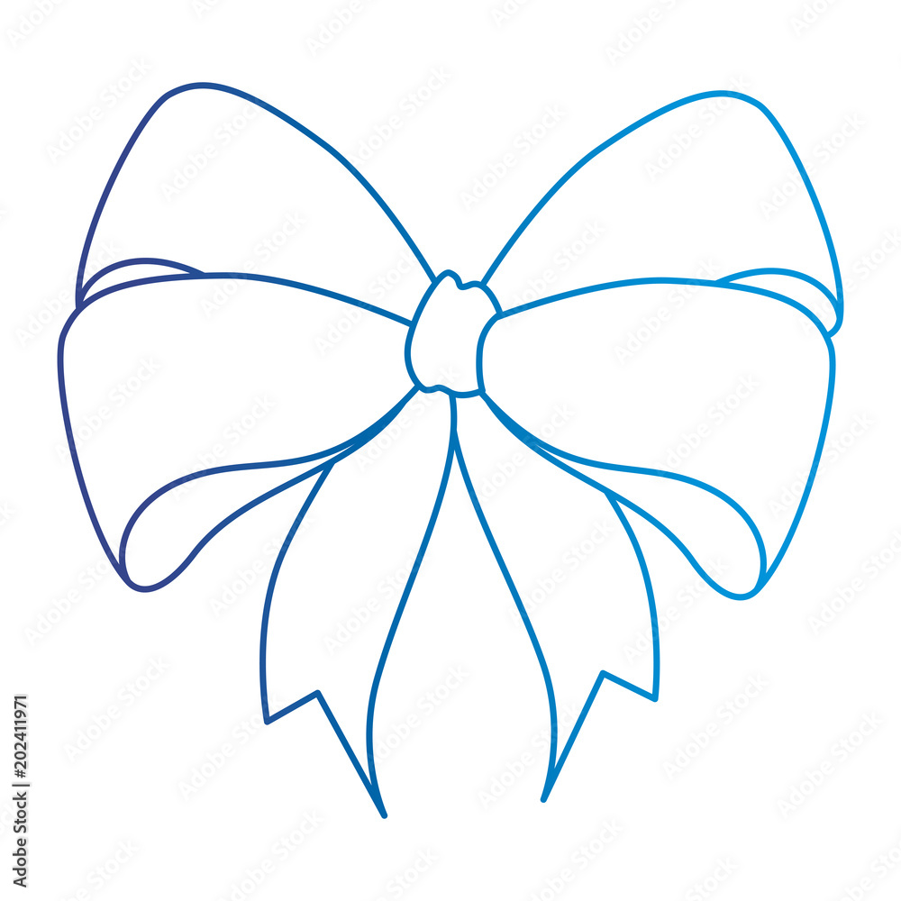 ribbon bowtie decorative icon vector illustration design ribbon bowtie decorative icon vector illustration design