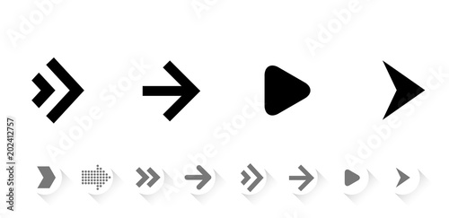 Free Download  arrow icon set. - GFXLoad