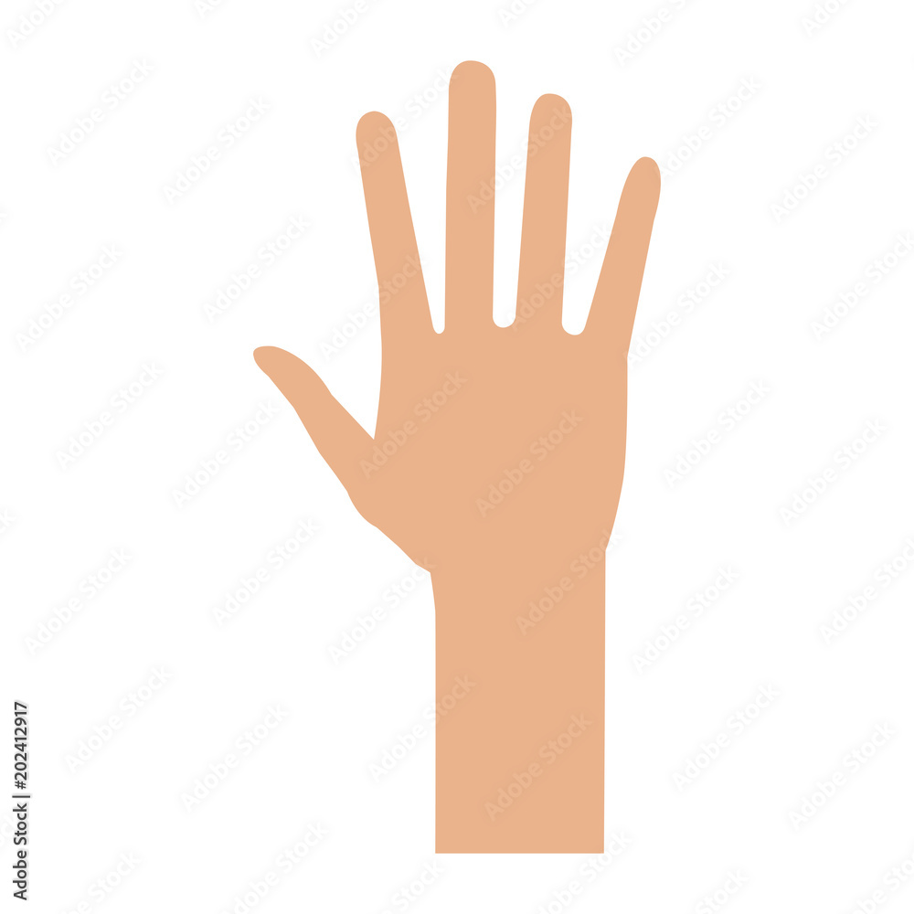 hand human isolated icon vector illustration design hand human isolated icon vector illustration design
