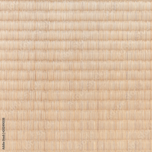 Japanese tatami flooring mat texture and background seamless