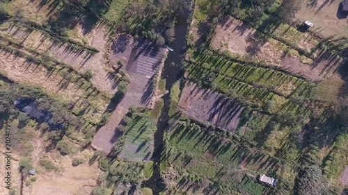 Old Cuemanco channel and Xochimilco Lake, floating gardens and Aztec legacy