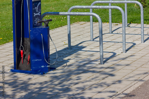 bicycle service station and details tools