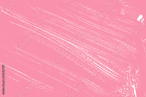 Natural soap texture. Adorable bright pink foam trace background. Artistic glamorous soap suds. Cleanliness, cleanness, purity concept. Vector illustration.