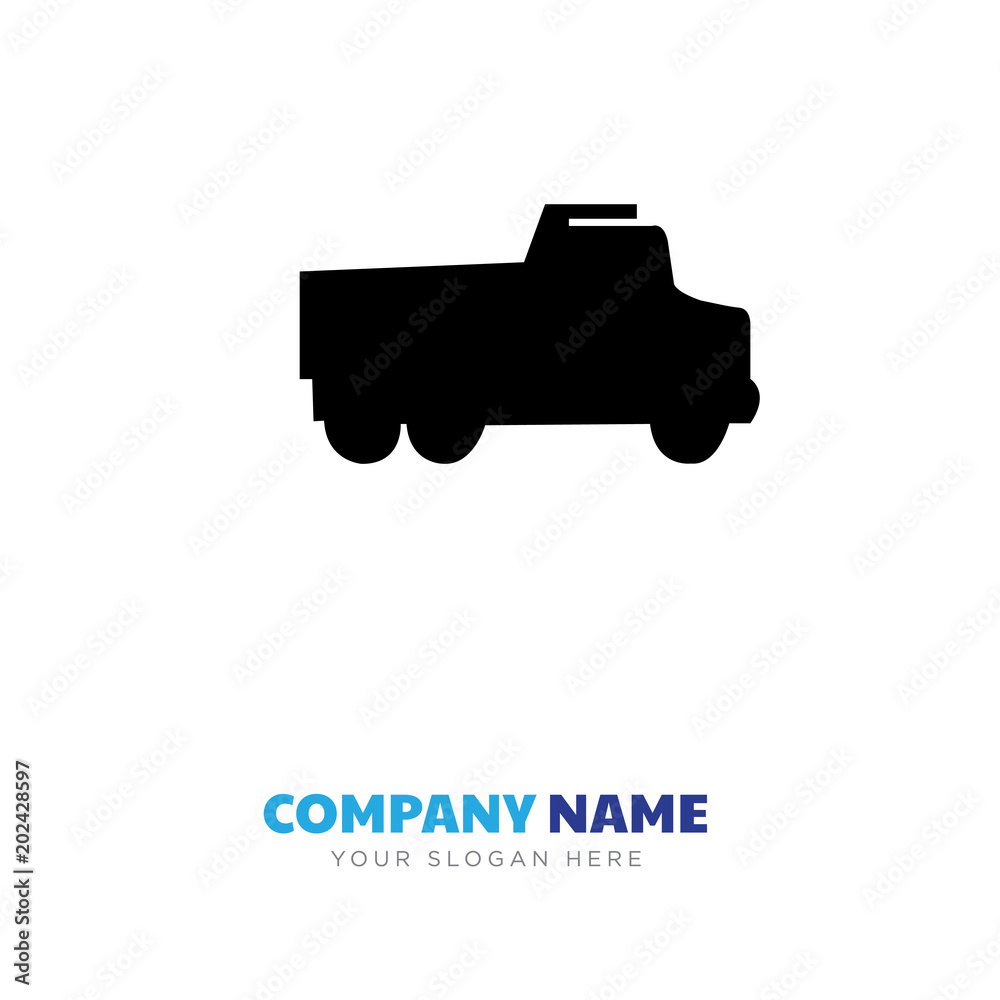 truck company logo design