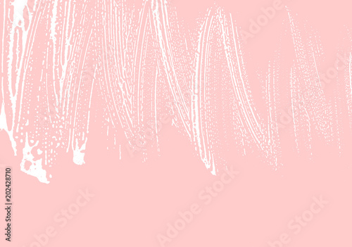 Natural soap texture. Admirable millenial pink foam trace background. Artistic graceful soap suds. Cleanliness, cleanness, purity concept. Vector illustration.