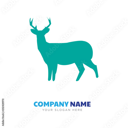 whitetail buck company logo design