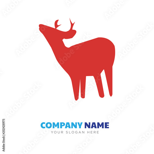 whitetail buck company logo design