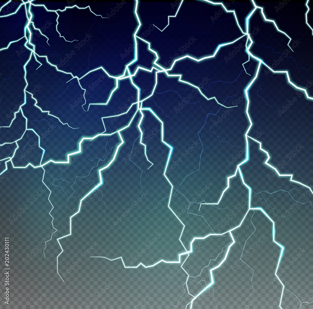 Backgroud template with lightnings Backgroud template with lightnings