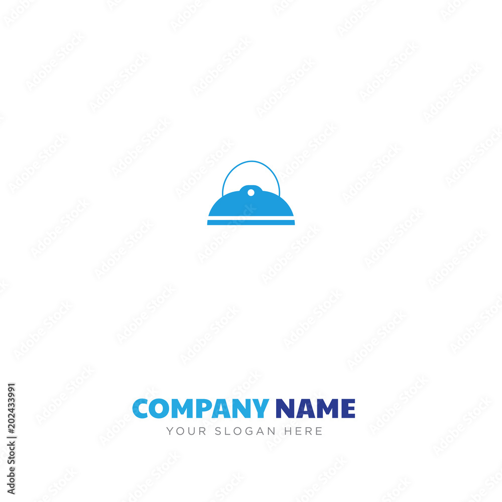 Pouch bag with buckle company logo design Pouch bag with buckle company logo design