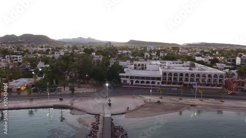 Aerial shots from La Paz bay, Baja California Sur, Mexico.