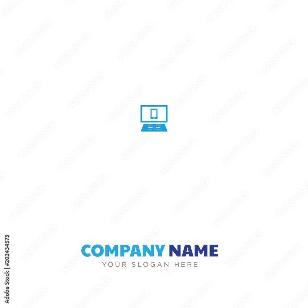 Responsive company logo design Responsive company logo design