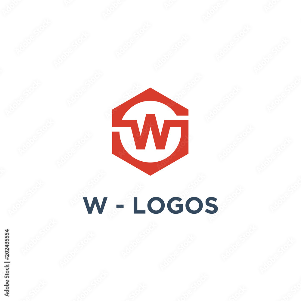 letter w logo template vector Illustration letter w logo template vector Illustration