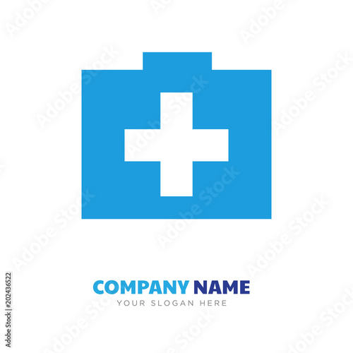 medical company logo design