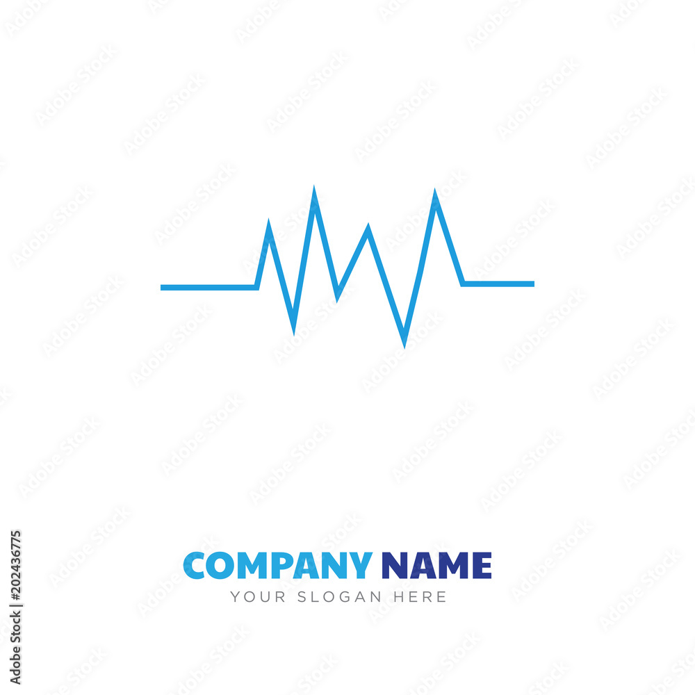 pulse company logo design