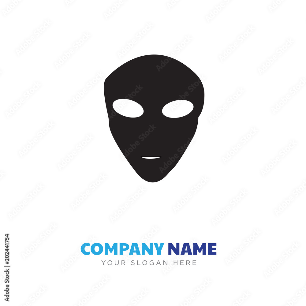 alien head company logo design alien head company logo design