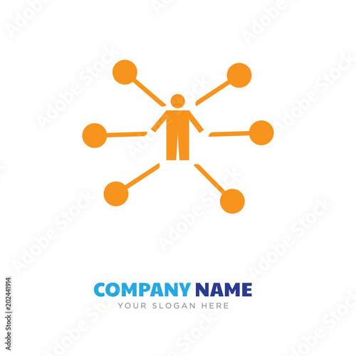 distributor company logo design