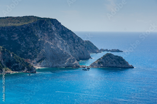 Rocks near Petani Beach, Kefalonia, Ionian Islands, Greece © Stoyan Haytov