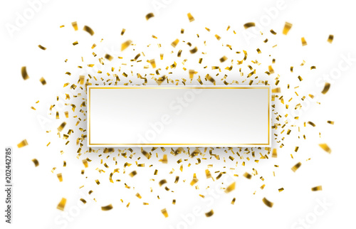 Golden Paper Golden Confetti