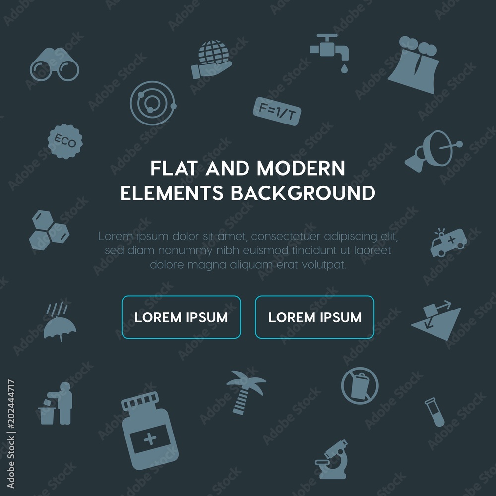 health, science, nature fill vector icons and elements background concept on dark background.Multipurpose use on websites, presentations, brochures and more health, science, nature fill vector icons and elements background concept on dark background.Multipurpose use on websites, presentations, brochures and more