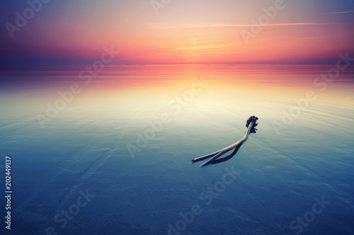 Foto unendliche Weite und absolute Stille