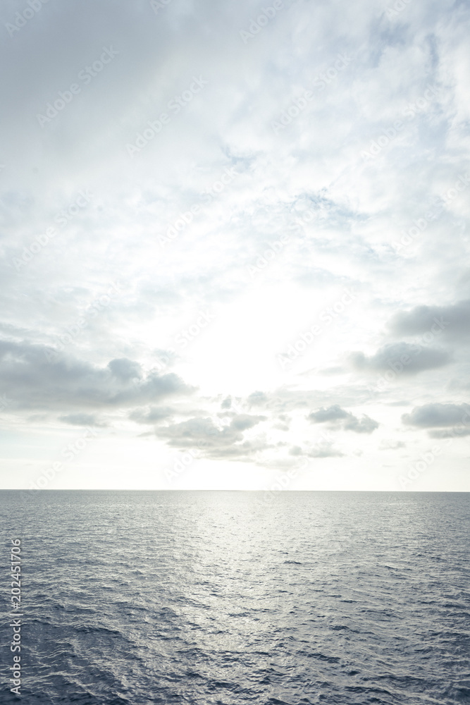custom made wallpaper toronto digitalcloudy blue sky on the ocean in the nice day