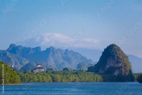 Khao Khanab Nam mountains Krabi