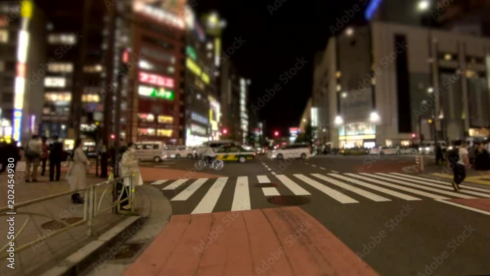 Night drive in Tokyo Night drive in Tokyo