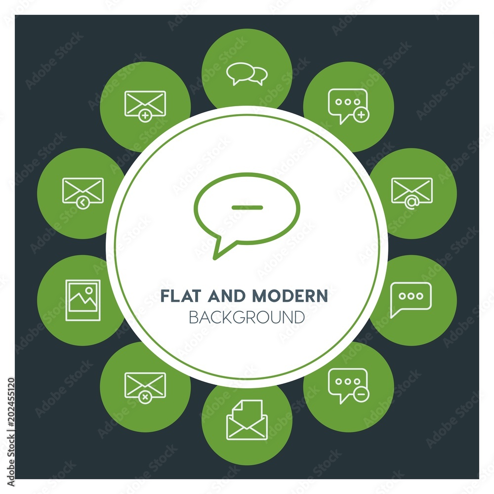 chat and messenger, video, photos, email Infographic Circle outline Icons Set. Contains such Icons as business, website, elements, background, pattern and more. Fully Editable. Pixel Perfect chat and messenger, video, photos, email Infographic Circle outline Icons Set. Contains such Icons as business, website, elements, background, pattern and more. Fully Editable. Pixel Perfect