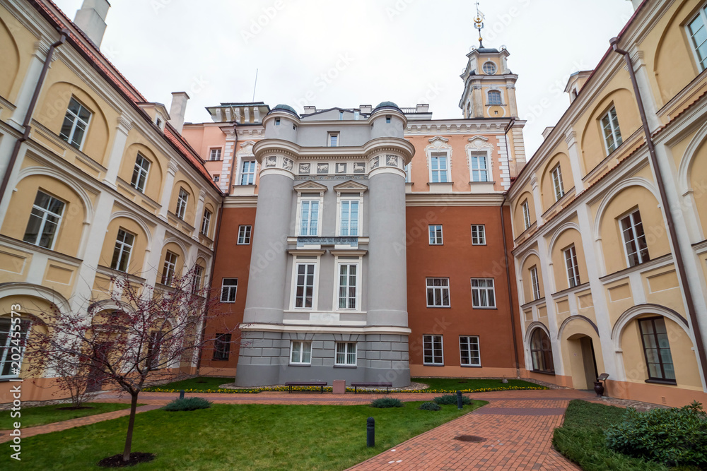 Astronomical Observatory courtyard at Vilnius University, Vilnius