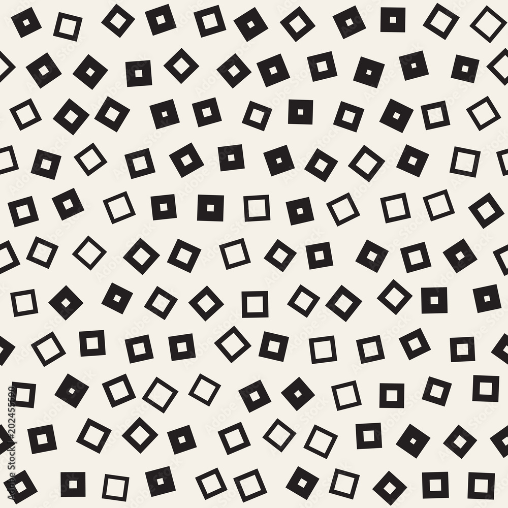 Seamless chaotic patterns. Randomly scattered geometric shapes. Abstract retro background design Seamless chaotic patterns. Randomly scattered geometric shapes. Abstract retro background design