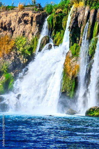 Waterfall Duden at Antalya  Turkey