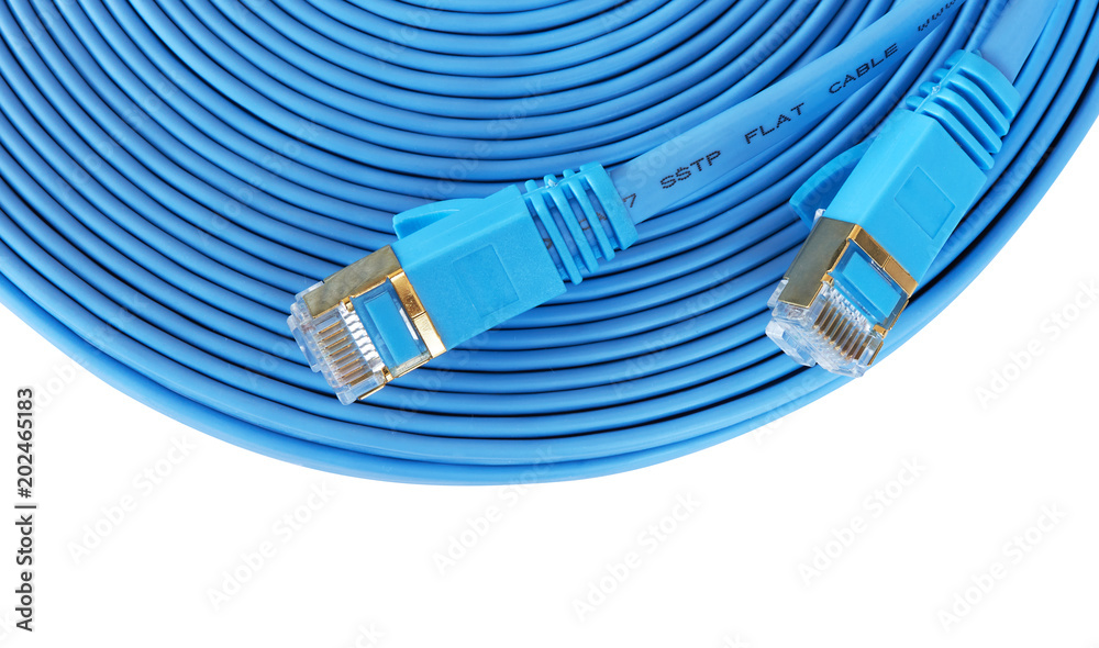 Foto computer network ethernet cable