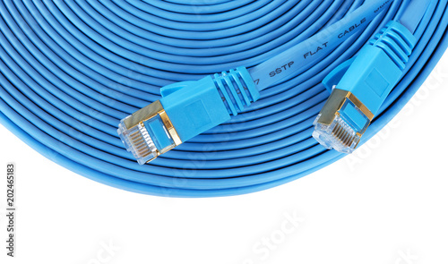 Obraz na płótnie computer network ethernet cable