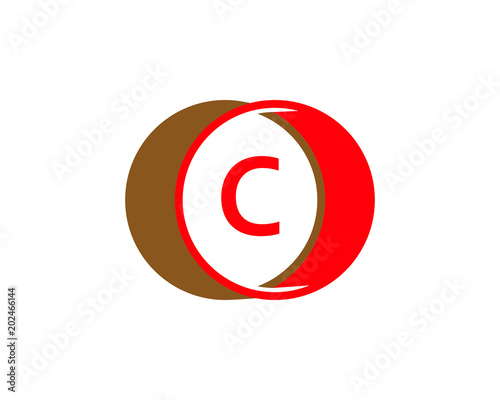 c letter circle logo